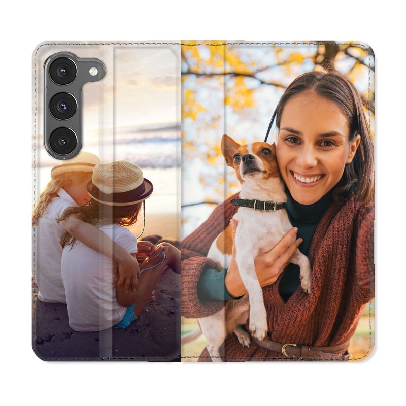 Housse Cuir Portefeuille Personnalisée Pour Samsung Galaxy A36 5G