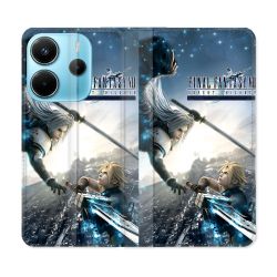 Housse Cuir Portefeuille Pour Xiaomi Redmi Note 14 4G Final Fantaisy