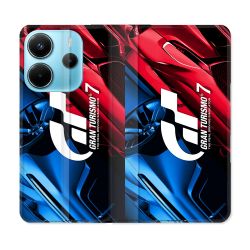 Housse Cuir Portefeuille Pour Xiaomi Redmi Note 14 4G Gran Turismo