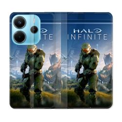 Housse Cuir Portefeuille Pour Xiaomi Redmi Note 14 4G Halo