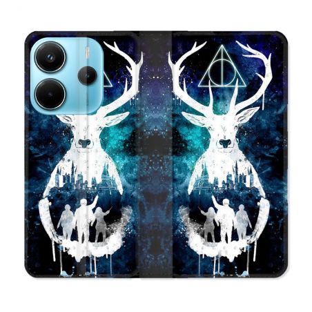 Housse Cuir Portefeuille Pour Xiaomi Redmi Note 14 4G Harry Potter Patronome