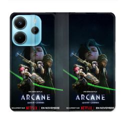 Housse Cuir Portefeuille Pour Xiaomi Redmi Note 14 4G Arcane Affiche