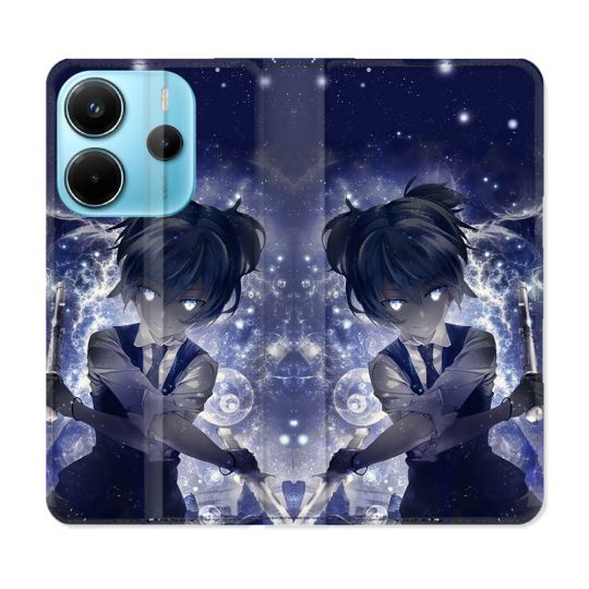 Housse Cuir Portefeuille Pour Xiaomi Redmi Note 14 4G Manga Assassination Classroom Nagisa