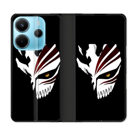 Housse Cuir Portefeuille Pour Xiaomi Redmi Note 14 4G Manga Bleach Masque