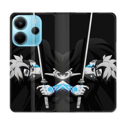 Housse Cuir Portefeuille Pour Xiaomi Redmi Note 14 4G Manga Boruto Epée