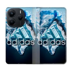 Housse Cuir Portefeuille Pour Xiaomi Redmi Note 14 5G Adidas Iceberg