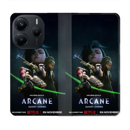 Housse Cuir Portefeuille Pour Xiaomi Redmi Note 14 5G Arcane Affiche