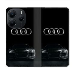 Housse Cuir Portefeuille Pour Xiaomi Redmi Note 14 5G Audi