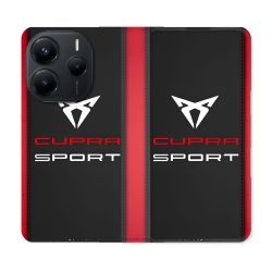 Housse Cuir Portefeuille Pour Xiaomi Redmi Note 14 5G Cupra