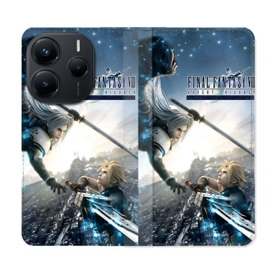 Housse Cuir Portefeuille Pour Xiaomi Redmi Note 14 5G Final Fantaisy