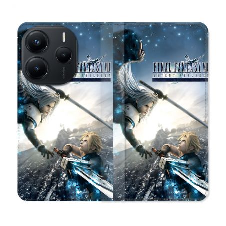 Housse Cuir Portefeuille Pour Xiaomi Redmi Note 14 5G Final Fantaisy