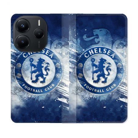 Housse Cuir Portefeuille Pour Xiaomi Redmi Note 14 5G Foot Chelsea