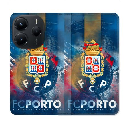 Housse Cuir Portefeuille Pour Xiaomi Redmi Note 14 5G Foot FC Porto