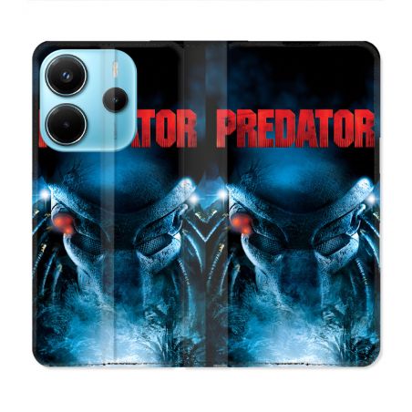 Housse Cuir Portefeuille Pour Xiaomi Redmi Note 14 4G Predator Affiche