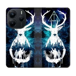 Housse Cuir Portefeuille Pour Xiaomi Redmi Note 14 5G Harry Potter Patronome