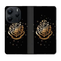 Housse Cuir Portefeuille Pour Xiaomi Redmi Note 14 5G Harry Potter Poudlard
