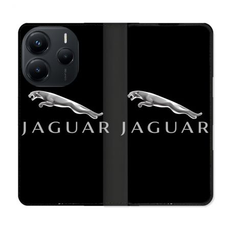 Housse Cuir Portefeuille Pour Xiaomi Redmi Note 14 5G Jaguar