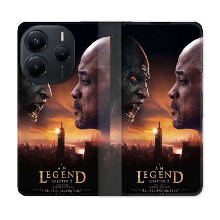 Housse Cuir Portefeuille Pour Xiaomi Redmi Note 14 5G Je suis une Légende