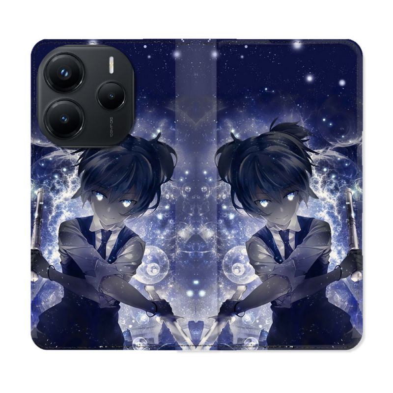 Housse Cuir Portefeuille Pour Xiaomi Redmi Note 14 5G Manga Assassination Classroom Nagisa