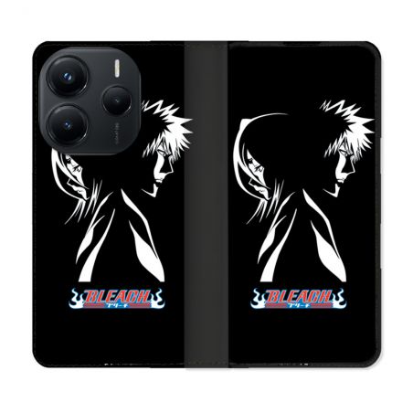 Housse Cuir Portefeuille Pour Xiaomi Redmi Note 14 5G Manga Bleach Duo