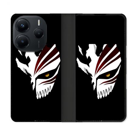 Housse Cuir Portefeuille Pour Xiaomi Redmi Note 14 5G Manga Bleach Masque