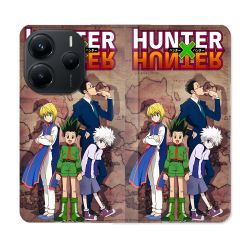 Housse Cuir Portefeuille Pour Xiaomi Redmi Note 14 5G Manga Hunter X Hunter Vintage