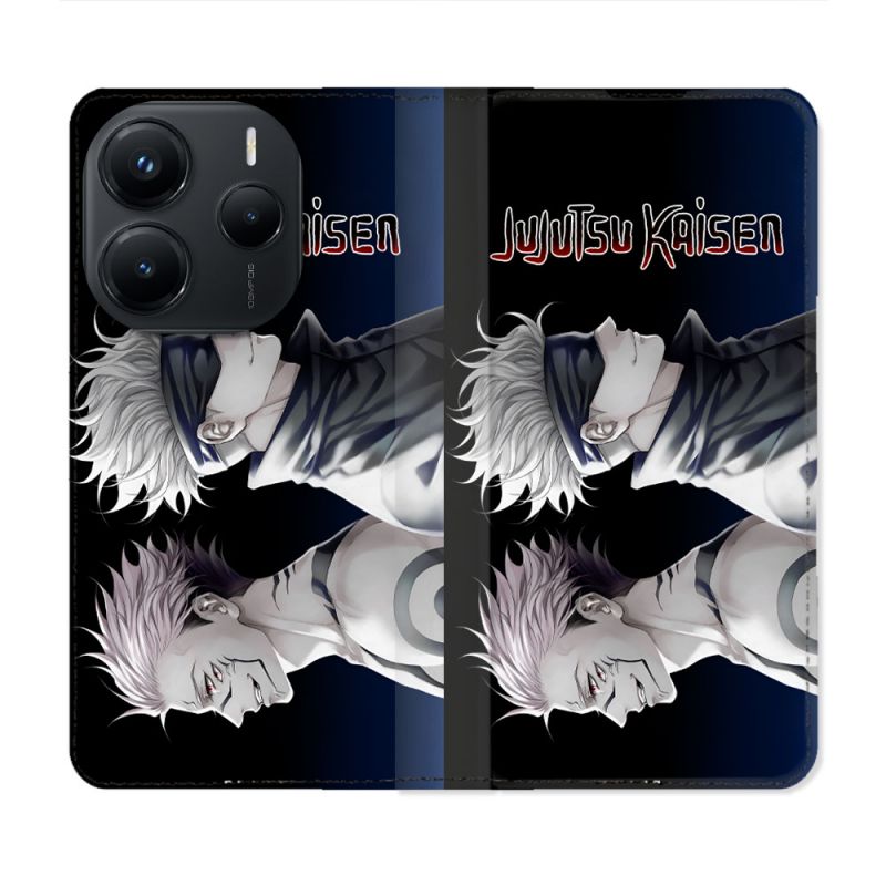 Housse Cuir Portefeuille Pour Xiaomi Redmi Note 14 5G Manga Jujutsu Kaisen