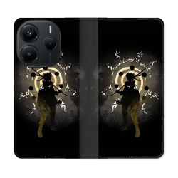 Housse Cuir Portefeuille Pour Xiaomi Redmi Note 14 5G Manga Naruto Sage