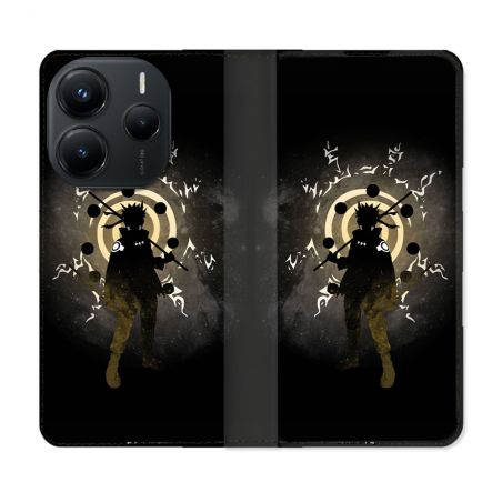 Housse Cuir Portefeuille Pour Xiaomi Redmi Note 14 5G Manga Naruto Sage