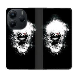 Housse Cuir Portefeuille Pour Xiaomi Redmi Note 14 5G Manga Tokyo Ghoul Kaneki Tag