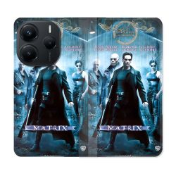 Housse Cuir Portefeuille Pour Xiaomi Redmi Note 14 5G Matrix Affiche