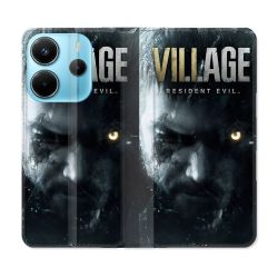 Housse Cuir Portefeuille Pour Xiaomi Redmi Note 14 4G Resident Evil