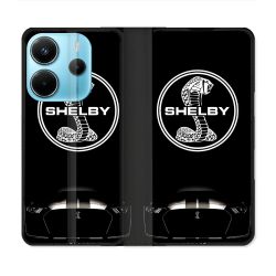 Housse Cuir Portefeuille Pour Xiaomi Redmi Note 14 4G Shelby