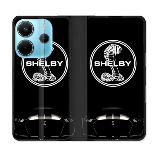 Housse Cuir Portefeuille Pour Xiaomi Redmi Note 14 4G Shelby