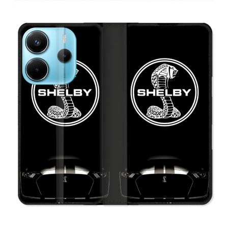 Housse Cuir Portefeuille Pour Xiaomi Redmi Note 14 4G Shelby