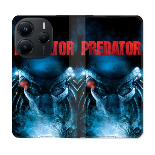 Housse Cuir Portefeuille Pour Xiaomi Redmi Note 14 5G Predator Affiche