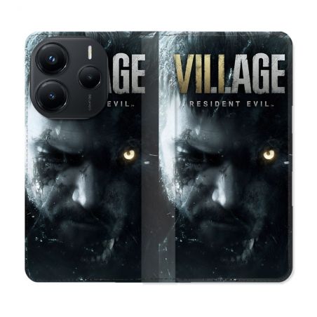 Housse Cuir Portefeuille Pour Xiaomi Redmi Note 14 5G Resident Evil