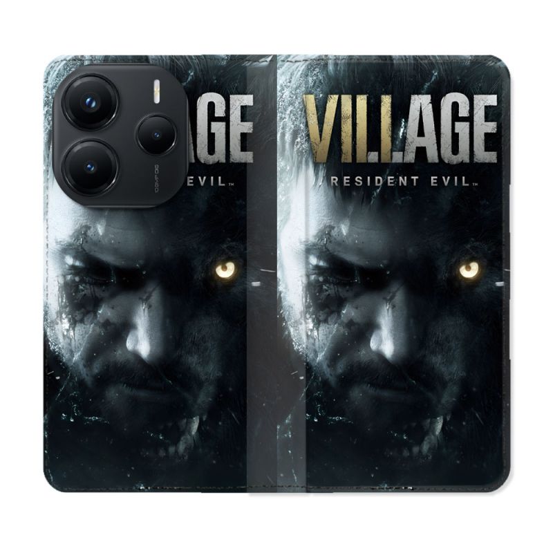 Housse Cuir Portefeuille Pour Xiaomi Redmi Note 14 5G Resident Evil