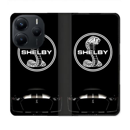 Housse Cuir Portefeuille Pour Xiaomi Redmi Note 14 5G Shelby