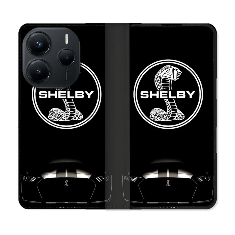 Housse Cuir Portefeuille Pour Xiaomi Redmi Note 14 5G Shelby