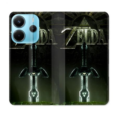 Housse Cuir Portefeuille Pour Xiaomi Redmi Note 14 4G Zelda