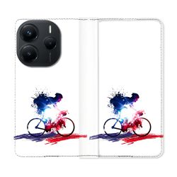 Housse Cuir Portefeuille Pour Xiaomi Redmi Note 14 5G Sport Cyclisme France