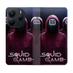 Housse Cuir Portefeuille Pour Xiaomi Redmi Note 14 5G Squid Game