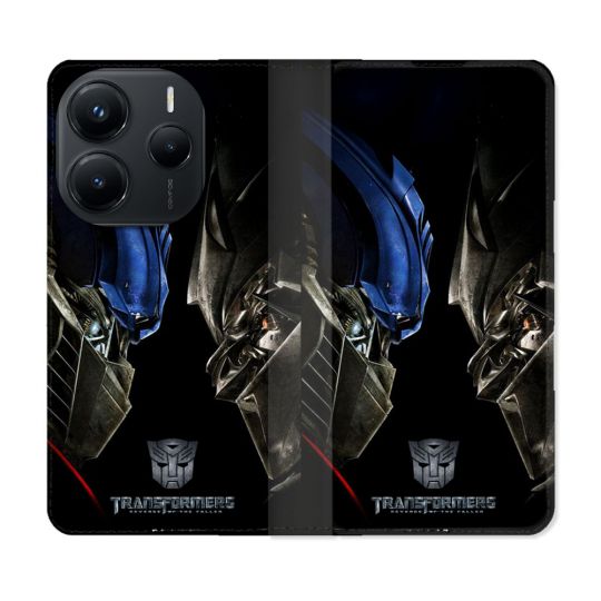 Housse Cuir Portefeuille Pour Xiaomi Redmi Note 14 5G Transformers