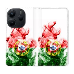 Housse Cuir Portefeuille Pour Xiaomi Redmi Note 14 5G Voyage Portugal Flamme