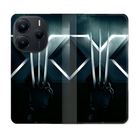 Housse Cuir Portefeuille Pour Xiaomi Redmi Note 14 5G Xmen