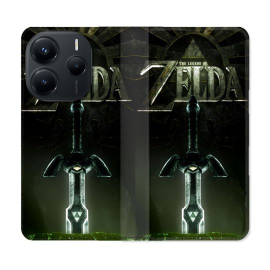 Housse Cuir Portefeuille Pour Xiaomi Redmi Note 14 5G Zelda