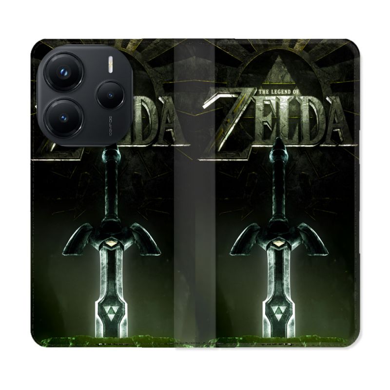 Housse Cuir Portefeuille Pour Xiaomi Redmi Note 14 5G Zelda