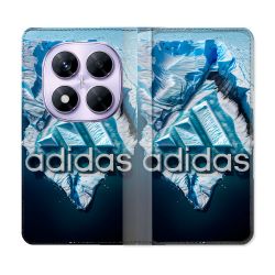 Housse Cuir Portefeuille Pour Xiaomi Redmi Note 14 PRO 4G Adidas Iceberg