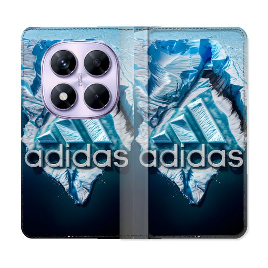 Housse Cuir Portefeuille Pour Xiaomi Redmi Note 14 PRO 4G Adidas Iceberg